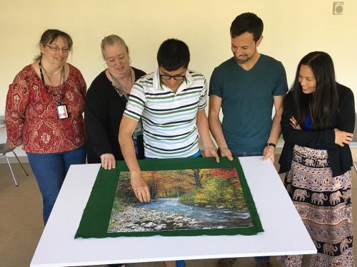 Building jigsaw puzzles helps build collaboration at 344 Winchester